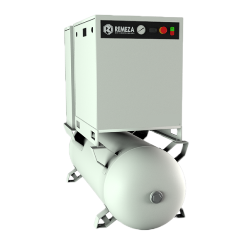 Спиральный компрессор REMEZA КС 7-10-270 Д (с осушителем)