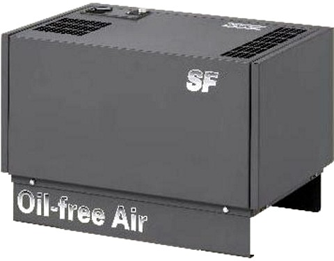 Спиральный компрессор ATLAS COPCO SF 4 на раме