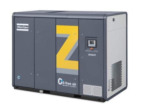Винтовой безмасляный компрессор Atlas Copco ZR 132 VSD+ 10.4 bar iMDG FF